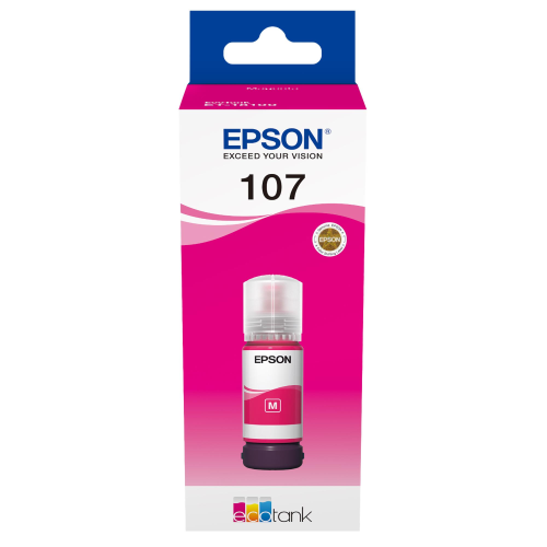 EPSON FLACONE INK MAGENTA 70ML PER SERIE ECO TANK, 107